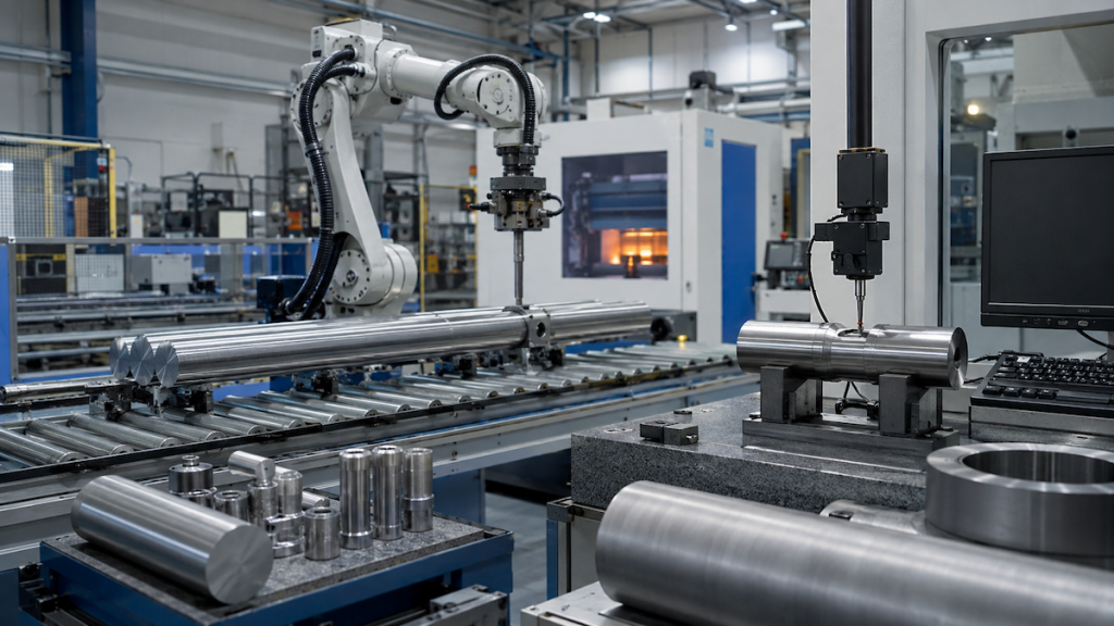 Specialty Metals Make Inspection Part of Automation